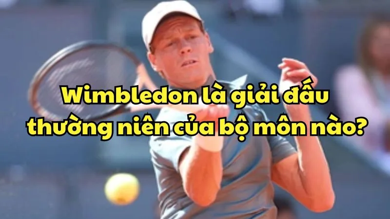 Wimbledon là giải đấu thường niên của bộ môn quần vợt, thuộc hệ thống Grand Slam danh giá