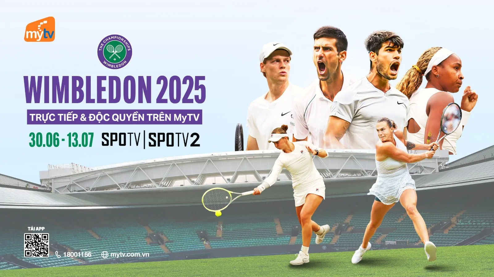 Wimbledon trở thành biểu tượng tennis nhờ lịch sử lâu đời, sân cỏ và truyền thống trang phục trắng